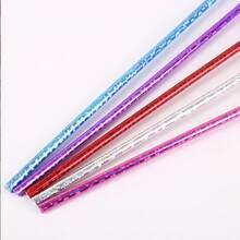 Fairy Princess Magic Star Wand With Ribbons - Plastic, General Party And Ceremony Prop, Non-Electrical Cosplay Accessory, Multipurpose Decorative Stick For Events - 1 Piece/Set - Multicolor - View 4