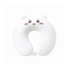 Miniso Chiikawa Cute White Bear U-Shaped Pillow Slow Rebound Memory Foam Neck Pillow Comfortable Cushion For Travel Office Nap(1 PC) - White - View 7