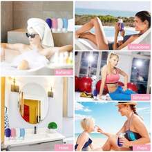 CYPNBotellas de Viaje Recargable Contenedores de Silicona Reutilizable a Prueba de Fugas con etiqueta botellas de viaje portátil Recipientes de Viaje Exprimibles sin BPA para Champú loción EsprayFashion - 219724053 - Ver 7