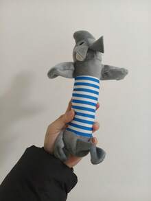 Small Pet Chew Toys For All Pets, Small Dogs & Puppies, Plush Cartoon Chew Toys, Durable, Squeaky, Stress Relief Toys - Multicolor - View 7