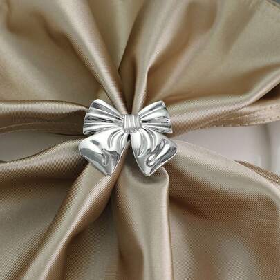 1pc Creative Metal Butterfly Napkin Ring, Wholesale For Hotel, Restaurant Table Decor, Valentine's Day Best Seller