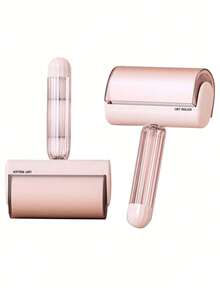 1个粘毛滚筒，可重复使用，粘毛刷，用于清洁衣物、家具、宠物毛发，可水洗 - 彩色 - 查看 5