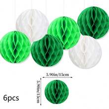 1 Set St. Patrick's Day Lucky Four-Leaf Clover Hanging Decor Set, Suitable For St. Patrick's Day Party Decoration - Multicolor - View 10