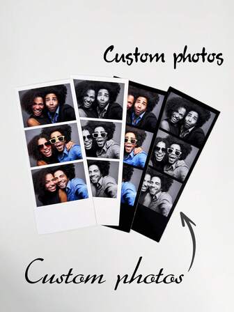 Custom Photo Booth Prints, Valentine's Day Gift, Couple Photos, Gift, Decor, Thanksgiving Gift, New Year Gift, Party Decor, Personalize Photo Booth Prints, Wedding Photo Booth Cards, Photo Booth Strip Frame, Personalized Strip With Custom Text, Valentine Day Decor, Ornamental Stylish Custom, Personalized, For Anniversaries, Autumn Home Refresh, Xmas Decoration,Home Harmony,Office Decor,Elegant Living