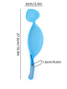 2pcs Multi-Functional Rice Washer, Home Rice Washing Strainer With Hand Guard, Kitchen Tool - Multicolor - View 2