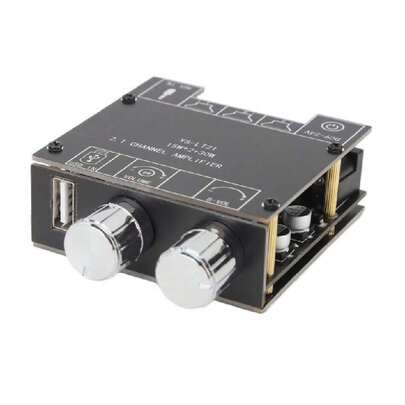 Placa Amplificadora de Potencia, YS LT21 Módulo de Placa de Amplificador Digital de Audio Bluetooth 2.1 Canales 15W 15W 30W con Canal de Graves,39836890