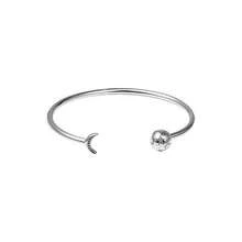 PANDORA 基本款心形情侣 DIY 蛇骨手链，925 银情侣基本款手链，送给女朋友、生日、圣诞节、母亲节的礼物，590719 - 銀色 - 查看 4