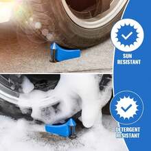 Set Of 4 Car Wash Hose Guides - Protects Cables And Wheels, Prevents Snags And Damage - Black - View 3