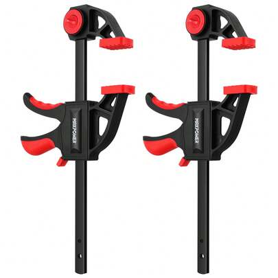  MAXPOWER Set di morsetti a sgancio rapido da 2 pezzi di alta qualità Set di morsetti a vite di serraggio precisi