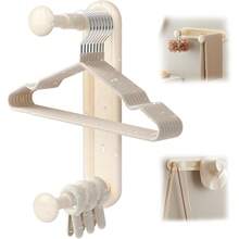 CYPNOrganizador De Perchas Organizador Ganchos de Ropa Retráctil Ajustable Perchero De Almacenamiento Es Adecuado para Dormitorios Baños Aseos Balcones para Guardar Toallas Perchas EtcFashion - 226981060 - Ver 2