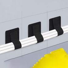 10个可重复使用的带钩环扎带，家用电线整理收纳工具