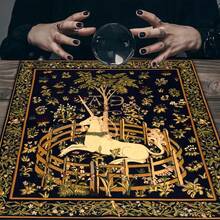 1pc Colorful Mandala Creative Tablecloths Tarot Tablecloth Tarot Enthusiasts Use It For Divination Party Event Decoration - Multicolor - View 2