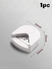 1pc Paper Corner Rounder - R4 Corner Cutter Punch Tool,Corner Rounder R4 Corner Punch, Portable Paper Trimmer Cutter For Laminated Cards, Cardstock, Scrapbooking,Photo Card Making, Paper Cutting DIY Crafts Puncher For Office, School Christmas ForHoliday Gift Giving Work Tools, Men's Gifts