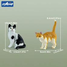 [Certified For Children] Forest Animals Figurines Woodland Animals Model Kit, Miniature Realistic Plastic Wild Forest Animals For Cake Toppers, Birthday Party Favors, Cupcake Toppers, And Kids Birthday Gifts - Multicolor - View 57