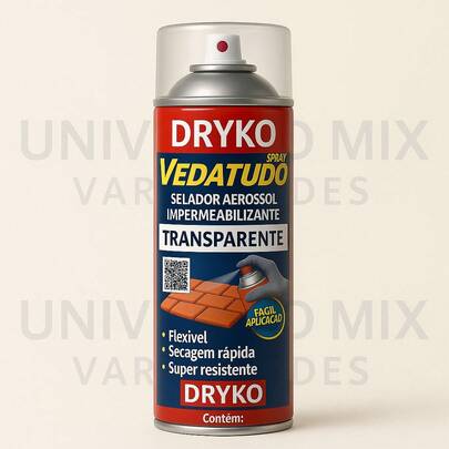 Spray Veda Tudo Borracha Líquida Impermeabilizante  400ml