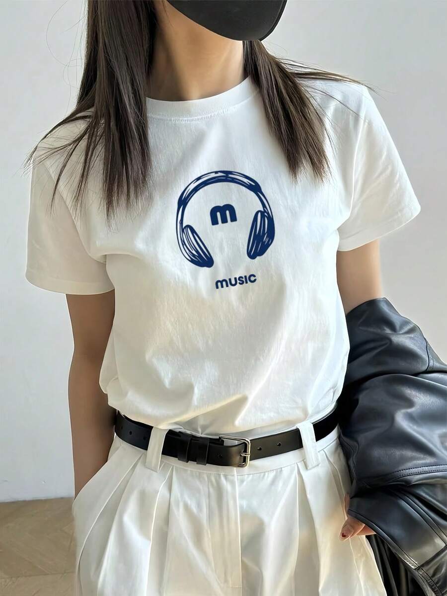 Women T-Shirts - White - View 1