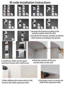 1pc Corner Wall Shelf, Triangular Floating Shelves, Multipurpose Storage Rack For Living Room, Bedroom, No Drill Required (Excluding Light Strip)