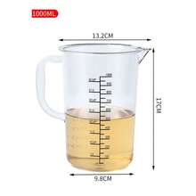 100°C Heat Resistant Conical Measuring Cup, Precise Measurement, Ideal Lab Equipment - White - View 12