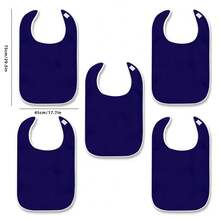 Adult Bibs, Unisex Adult Eating Bibs, Feeding Assistance Supplies For Elderly And Disabled, Adjustable Hook & Loop Closure Adult Bibs/Bibs, Removable And Washable Nursing Home Elderly Feeding Bibs, Made Of Towel Fabric, Suitable For Elderly Use, 6 Color Options