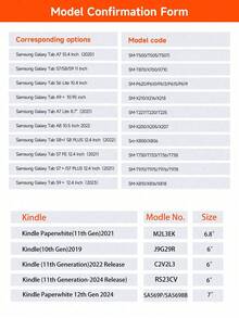 Ayotu Funda para tablet y funda para libro electrónico Kindle, compatible con iPad de 10.a generación, iPad 11/Air 4.a/Air 7.a/9.7 pulgadas, compatible con Samsung Galaxy Tab A9 Plus, Kindle (11.a generación -versión 2024) (6 pulgadas) Kindle Paperwhite 12.a generación 2024, es un gran regalo de vacaciones con patrones elegantes y sencillos. - Multicolor - Ver 9