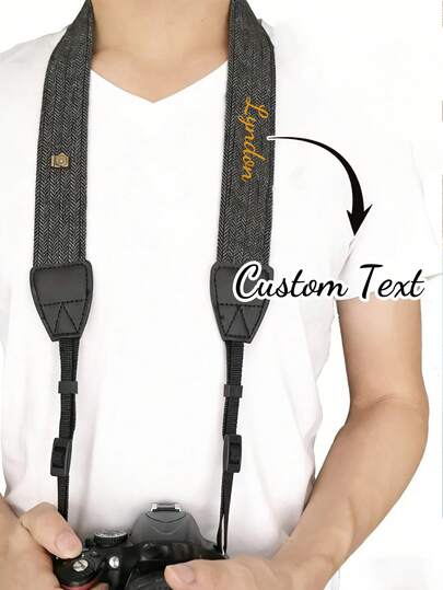 Dây đeo máy ảnh cá nhân hóa - Có thể tùy chỉnh tên, dây đeo máy ảnh đa năng điều chỉnh được, phù hợp với máy ảnh DSLR/Mirrorless/Máy ảnh phim, đeo chéo/một vai/đeo cổ - Quà tặng cho nhiếp ảnh gia, Unisex, dây đeo máy ảnh chuyên nghiệp, phụ kiện tinh tế, làm thủ công, quà tặng lý tưởng cho bạn gái, bạn trai, gia đình, bạn bè, phù hợp cho Ngày Valentine, Ngày của Mẹ, Sinh nhật, Ngày của Cha, Ramadan, Năm mới và các ngày lễ khác.