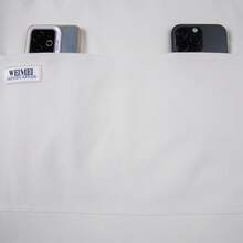 Unisex Chef Apron With Large Pockets, Criss-Cross Strap Design, Waterproof And Splash-Proof, Extra Wide Straps [Dark Grey] - Dark Grey - View 5