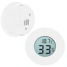 CYPNLiebeWH Mini Termómetro Higrómetro Termómetro LCD Higrómetro Termómetro Higrómetro -50 a 70 °C Indicadores de Temperatura y Humedad Pantalla LCD Digital Medidor de Temperatura de HumedadFashion - 227200976 - Ver 5