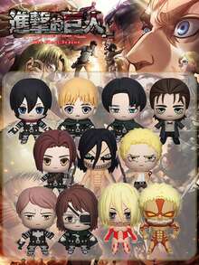 Crunchyroll 1pc  Officially Licensed Series 3 Mystery Bulk Bag Clip Cute Mini Random Blind Box One Character Doll Toy Furniture Decoration Keyring Keychain Mom Dad Boyfriend Christmas Halloween Homecoming Gift - Multicolor - View 3