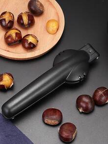 1pc-Chestnut Clamp Stainless Steel Chestnut Cutting Tool Pistachio Nut Bottle Opener Nut Knife, Walnut Bottle Opener, Metal Nut Bottle Opener Pliers Multifunctional Nutcracker - Multicolor - View 13