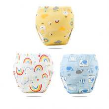 3pcs/6pcs Baby Potty Training Pants, Cute Cartoon Patterns, Soft Material, Leak-Proof & Washable, Suitable For 0-3 Years Old Baby Boys And Girls - Multicolor - View 12