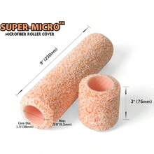 Paint Roller Set - 9 Inch Roller Sets Painting, Paint Rollers And Trays Sets, 18PC Paint Roller Set With Extension Pole, Paint Brush, Masking Tape, Dust Sheet - 18PC Paint Roller Kit - View 4