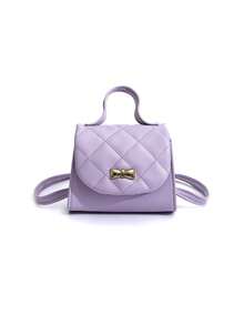 1pc Girls Cute Metal Butterfly Decor Quilted Mini Shoulder Crossbody Bag, Matching Outfit Coin Purse - Crossbody Bags - View 16