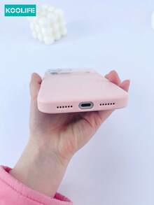 1个液态硅胶镜头保护大视窗手机壳，带纤薄磁环，纯色简约TPU软壳，内置镜头膜和凸起镜头保护，防震，兼容 17/17 Pro/17 Pro Max - 粉色 - 查看 4