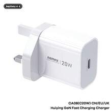 REMAX Huiying GaN Fast Charging Charger CA08/CA09/CA10 - CA08(20W) - 查看 5