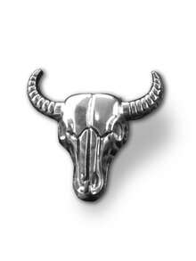 1pc Unisex Solid Color PU Leather Cowboy Hat, Unique Shiny 3D Steer Head Design With Leather & Metal Wide Belt Decor, Wide Brim Sun Protection Hat, Adjustable Strap, Cyberpunk Stylish Punk Retro Vibe, Suitable For Parties, Western Themed Events, Cosplay, Street Style Looks, Gifts For Men - Silver Bull Cowboy Hat - View 11