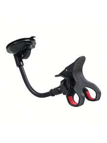 适用于曲面手机的360度旋转吸盘式手机支架，可安装在通用仪表盘上 - A - 查看 8