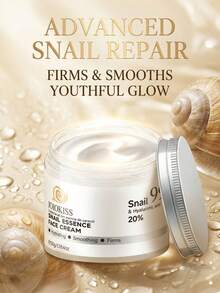 IOIOKISS 蜗牛精华修护霜 - 高效保湿，蕴含20%玻尿酸，有效改善暗沉、粗糙，紧致肌肤轮廓，抚平皱纹，舒缓敏感，滋养肌肤，锁住水分，蜗牛胶原蛋白精华霜，适合所有肤质，女士护肤好礼，50克 - 白色 - 查看 3