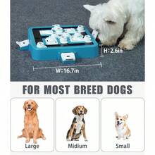Dog Puzzle Toy Food Treat Feeder Mental Stimulation Green - như hình ảnh - Xem 6