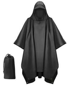 3-In-1 Poncho Style Rain Poncho, Suitable For Adults Outdoor Hiking, Climbing, Cycling, Lightweight And Portable, Multi-Functional. Lightweight And Portable, Multi-Functional And Practical, Windproof And Rainproof, Breathable And Comfortable, Quick To Store, Fashionable Appearance. - Multicolor - View 31