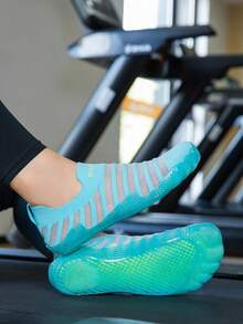 TOLLN 1 Pair Men's Soft Bottom Breathable Fitness Gym Treadmill Shoes - Green - View 5