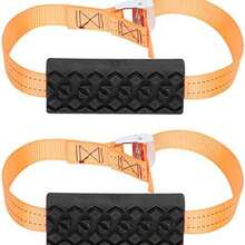 Neumtico Rueda Cadena Antideslizante Emergencia Hielo Nieve Barro Conduccin Segura Accesorios para Automviles - como se muestra en la figura - Ver 4