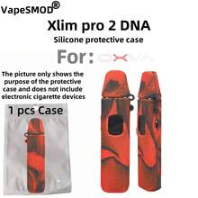 VapeSMOD 适用于 OXVA Xlim Pro 2 DNA 的液态硅胶保护套，柔软亲肤，防滑防摔防碰撞，适合节日/庆典赠送朋友
