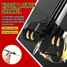 "Black Shark II" Outdoor Fishing Rod Slingshot -Made Of Aluminum Alloy, Stainless Steel Fishing Reel, And A Complete Set Of Accessories, Suitable For Freshwater/Saltwater Underwater Fishing Equipment - Luxury Set - View 6