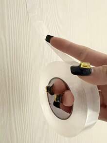 393.7 Inch Extra Thick Double-Sided Tape, Transparent No Residue Adhesive, Suitable For Plastic, Wood, Glass And Metal, Made Of High Viscosity PE Material - Multicolor - View 13