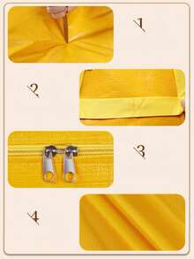 1pc Large Capacity Gallon Travel Storage Bag - Perfect For Storing Clothes, Bedding And Toys - Durable Polyester Material, Suit Bag, Waterproof Storage Bag, Clothing Storage Bag, Clothing Organization Bag, Clothing Storage Bag, Clothing Bag Packing Bag. Travel Essential Travel Storage Bag