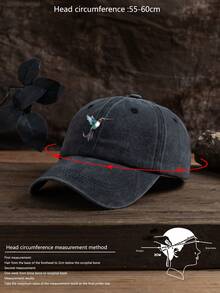 1pc Unisex Outdoor Casual Fashion Cat Print Adjustable Size Soft Baseball Cap, Suitable For Daily Wear