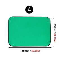 1pc Waterproof & Reusable Rabbit Playpen Mat, Easy To Clean Scratch-Resistant Pet Pad Cage Bottom Mat Bed, Suitable For Rabbits, Guinea Pigs, Ferrets And Other Small Pets, All Season