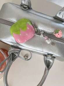 1 chiếc ốp bảo vệ tai nghe hình dâu tây màu hồng ngọt ngào, phù hợp với , ốp bảo vệ tai nghe Bluetooth không dây của Apple, tương thích với 4, Pro 2, Pro, hộp sạc di động, phù hợp cho nữ, thương hiệu Iyahong, quà tặng ngày Valentine, lựa chọn ngọt ngào và dễ thương dành cho bạn gái, lựa chọn quà sinh nhật tuyệt vời nhất. - Hồng - Xem 7