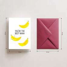 1张趣味奶奶贺卡 | “您是最棒的奶奶”温馨祝福卡，附信封 - A - 查看 10