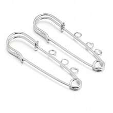 5pcs DIY Iron Brooch Pins, Suitable For Jewelry Making